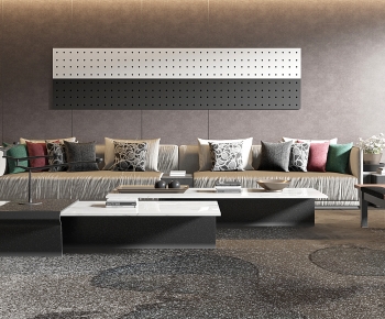 New Chinese Style Sofa Combination-ID:938349016