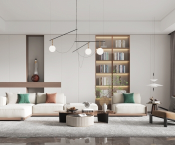 Modern A Living Room-ID:408184055