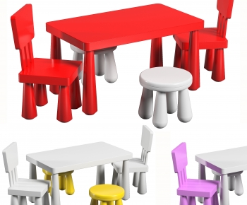 Modern Children's Table/chair-ID:639873984