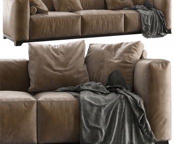 Modern Three-seat Sofa-ID:513037928