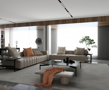 Modern A Living Room-ID:512474069