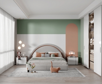 Nordic Style Bedroom-ID:329343084