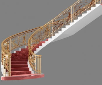 Simple European Style Stair Balustrade/elevator-ID:548496966