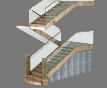 Modern Stair Balustrade/elevator-ID:488557104