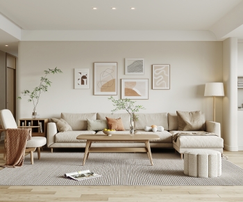 Nordic Style A Living Room-ID:751285089