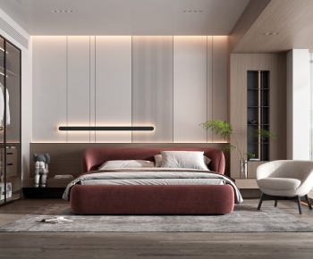 Modern Bedroom-ID:734627019