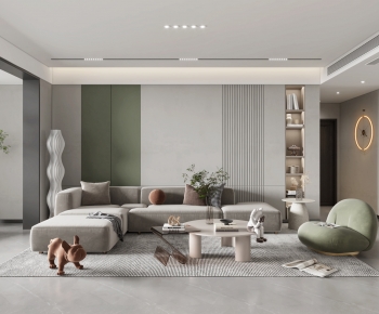 Modern A Living Room-ID:356539017
