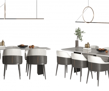 Modern Dining Table And Chairs-ID:921221977