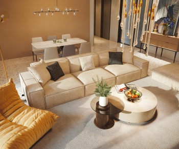 Modern A Living Room-ID:806462054