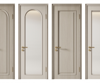 Simple European Style Single Door-ID:508549252