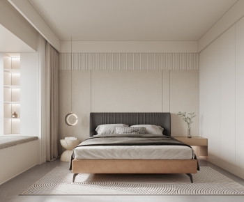 Modern Wabi-sabi Style Bedroom-ID:575089935