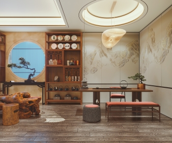 New Chinese Style Tea House-ID:808830027