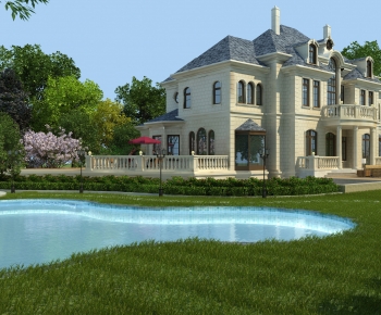 European Style Villa Appearance-ID:456088071