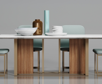 Nordic Style Dining Table And Chairs-ID:915062903