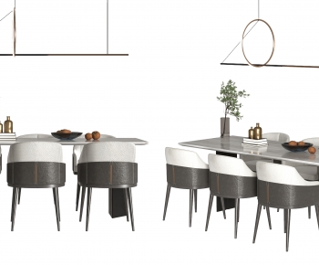 Modern Dining Table And Chairs-ID:141489034