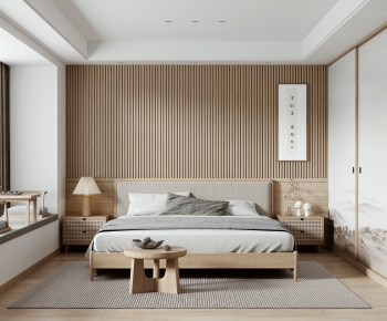 Japanese Style Bedroom-ID:567259822