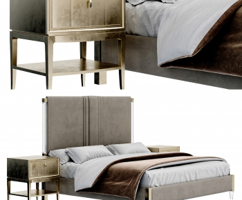 Modern Double Bed-ID:473648075