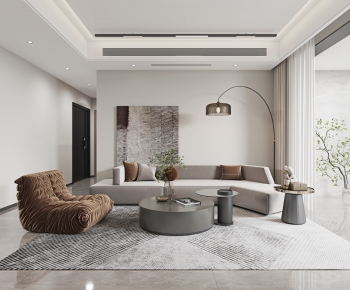 Modern A Living Room-ID:702806957