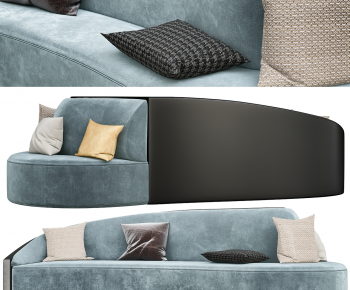 Modern Curved Sofa-ID:256616121