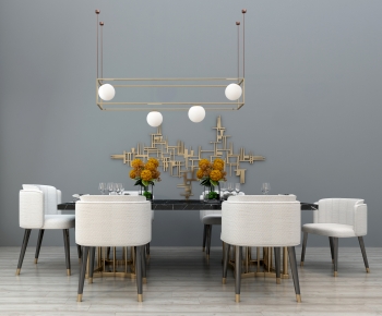 Modern Dining Table And Chairs-ID:303159001