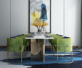 Modern Dining Table And Chairs-ID:427015073