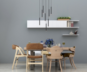 Modern Dining Table And Chairs-ID:916398057