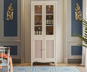 American Style Wine Cabinet-ID:821896083