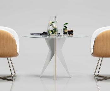 Modern Dining Table And Chairs-ID:507818943