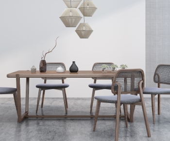 Modern Dining Table And Chairs-ID:651293999