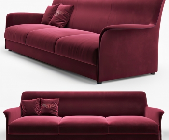 Modern Three-seat Sofa-ID:995847949