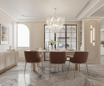 French Style Dining Room-ID:656898026