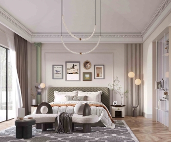 French Style Bedroom-ID:683639059