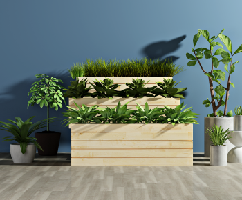 Modern Potted Green Plant-ID:175765993