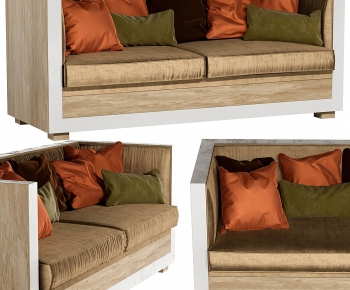 Nordic Style A Sofa For Two-ID:502536067
