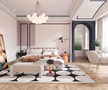 French Style Bedroom-ID:393605958