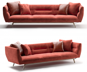 Modern Three-seat Sofa-ID:432307969