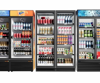 Modern Refrigerator Freezer-ID:372349986