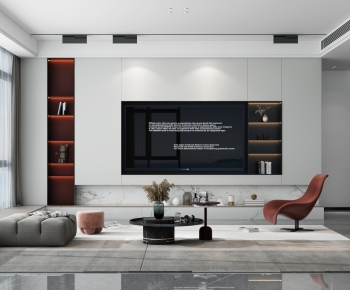 Modern A Living Room-ID:293370011