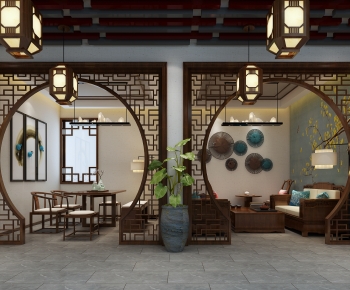 Chinese Style Tea House-ID:412893062