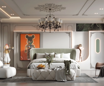 French Style Bedroom-ID:914838083