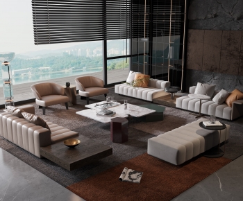Modern Sofa Combination-ID:438671113
