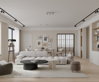 Modern A Living Room-ID:376573093