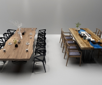 Modern New Chinese Style Tea Tables And Chairs-ID:569082988