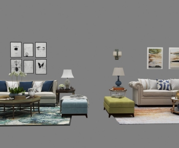 Simple European Style Sofa Combination-ID:827166082