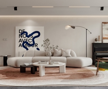 Modern A Living Room-ID:107544908