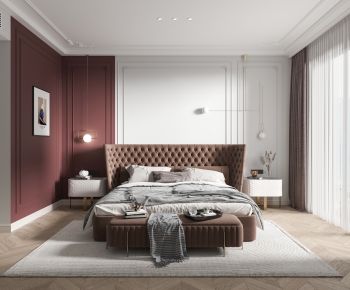 French Style Bedroom-ID:654660947