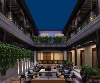 Chinese Style Courtyard/landscape-ID:495279074