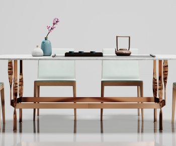 Modern Dining Table And Chairs-ID:528208022