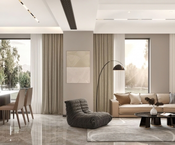 Modern A Living Room-ID:837939029