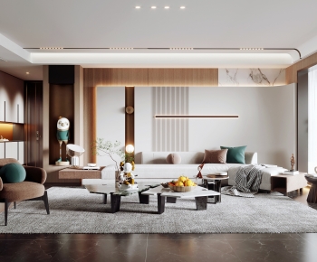 Modern A Living Room-ID:565922984